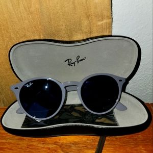 Ray Ban Sunglasses RB2180 6577/80 Gray Dark Blue NWT 49 21 145